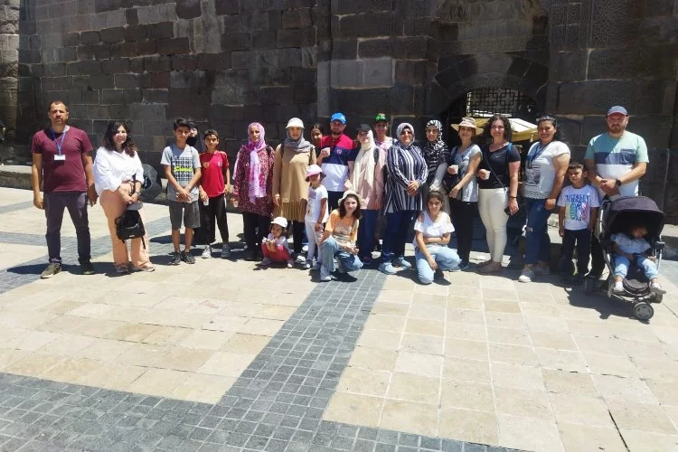 Gurbetçiler kültür turuyla Kayseri'yi fethediyor