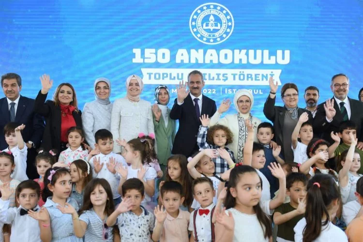 İstanbul'da 150 anaokula toplu açılış