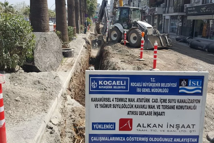 Kocaeli Karamürsel'de 32,6 milyon TL harcama ve 47,2 km altyapı yatırımı yapıldı 