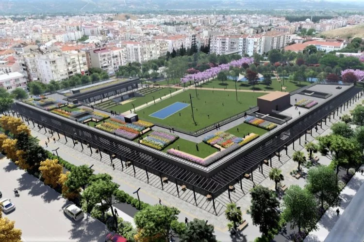 İzmir Bergama'ya 'Millet Bahçesi'ne geliyor