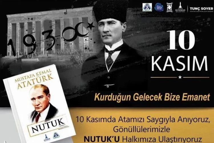 İzmir'den Atatürk için unutulmayacak program