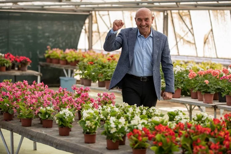İzmir'in gurur günü... Bademler’in çiçekleri Hollanda’da satışa sunuldu