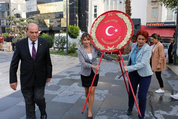 İzmir Narlıdere'de Muhtarlar Günü kutlaması