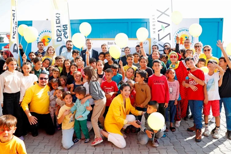 Kahramanmaraşlı depremzede çocuklara 'sarı' destek
