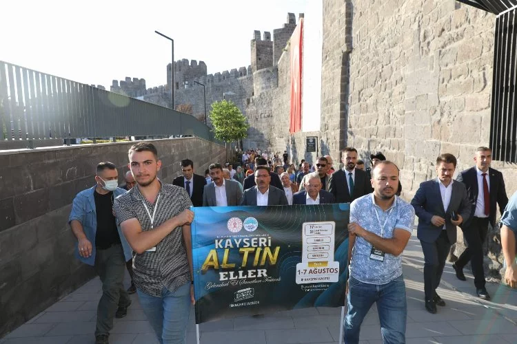 Kayseri'de Altın Eller Sanat Festivali heyecanı