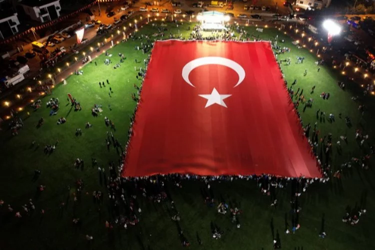 Kayseri Talas'ın bayrak gururu