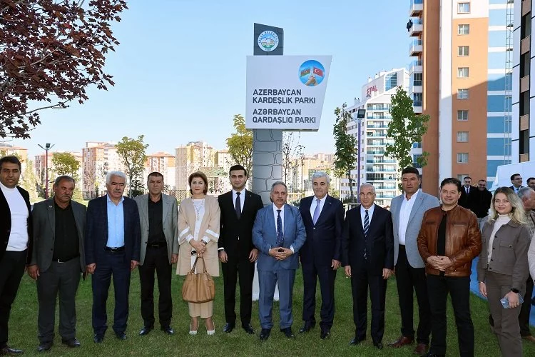 Kayseri Talas'ta Azerbaycan'a özel açılış