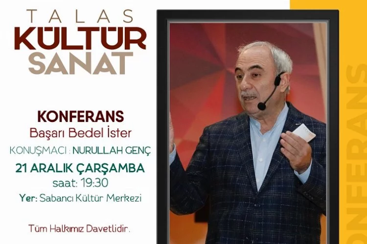 Kayseri Talas'ta kültür sanat haftası