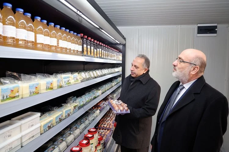 Kayseri Talas'ta süt evi açıldı