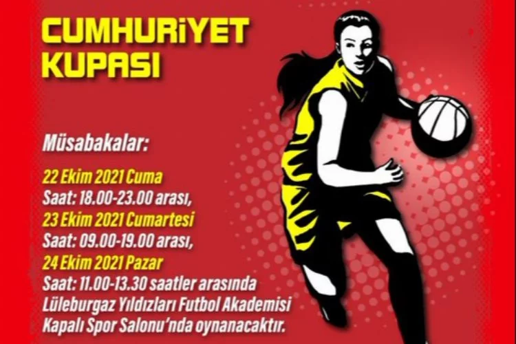 Kırklareli Lüleburgaz'da "Cumhuriyet Kupası" heyecanı 