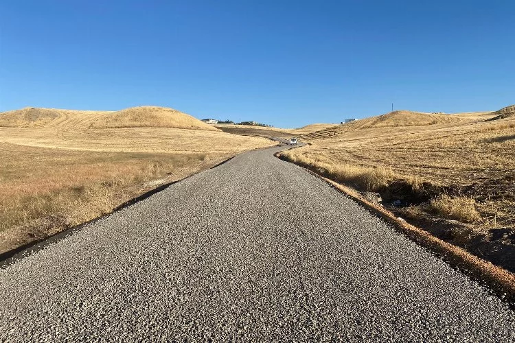 Kırsal mahallelerde 428 kilometre yol asfaltlandı