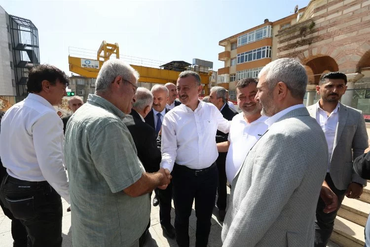 Kocaeli Gebze'de Başkan Büyükakın'dan 'ticari' istişare