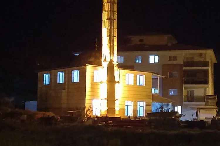 Manisa Köprübaşı Özcan Uysal Camii ışıl ışıl oldu