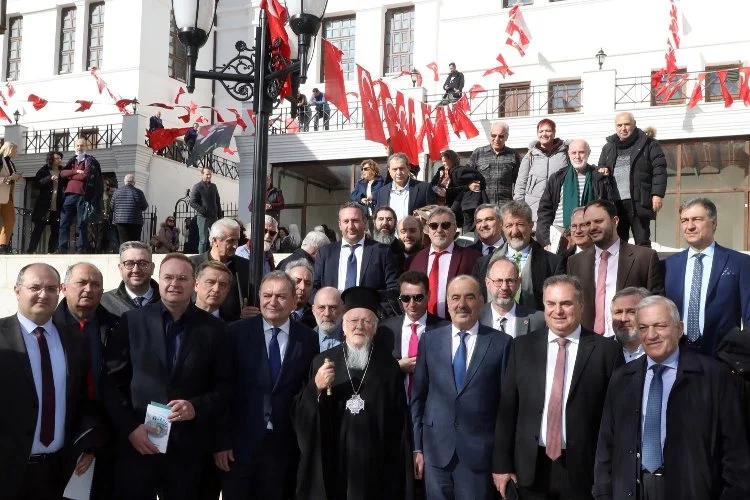 Kuzey Yunanistan'dan 38 belediye başkanı Mudanya'da buluştu