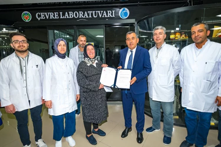 Malatya'da Çevre Laboratuvarı’nın Türk Akreditasyon belgesi yenilendi 