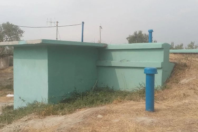 Manisa Akhisar'da içme suyu depolarına bakım