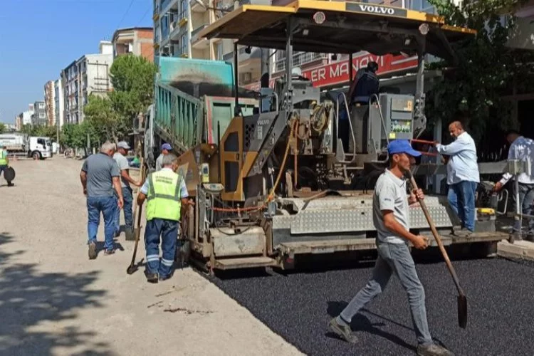 Manisa Akhisar sıcak asfalta kavuşuyor