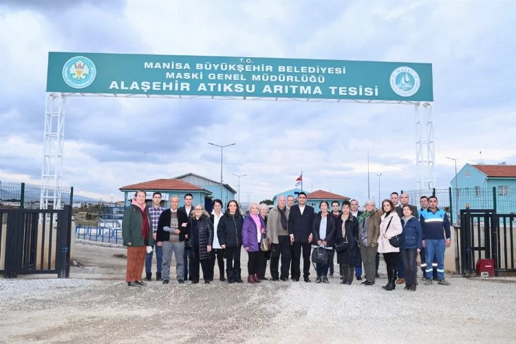 Manisa Alaşehir Atıksu Arıtma Tesisi GEMA Vakfı'nı ağırladı