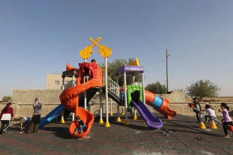Mardin'de 'Her Köye Çocuk Parkı' yaygınlaşıyor