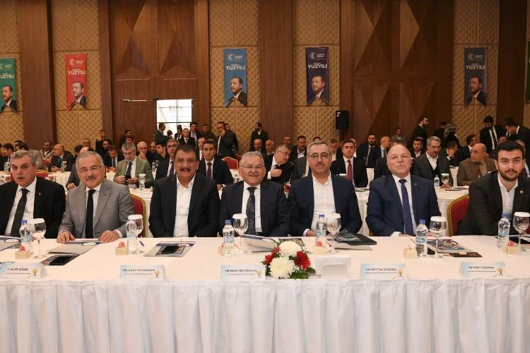 AK Partili başkanlar Gaziantep'te buluştu