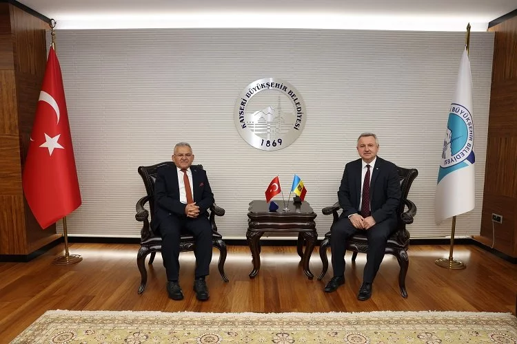Moldova Büyükelçisi'nden Kayseri'ye ziyaret