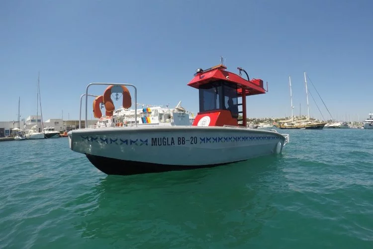 Muğla'da iki adet çok amaçlı acil müdahale teknesi