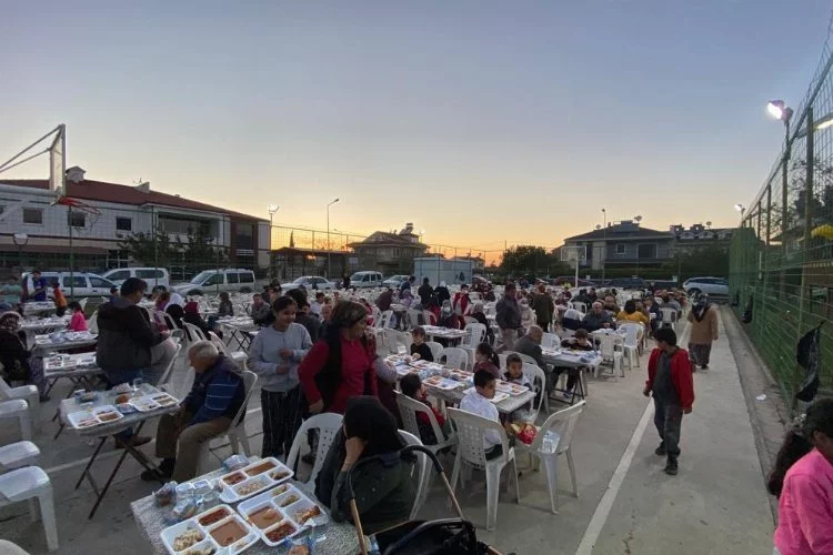 Muğla Fethiye'de iftar buluşması 