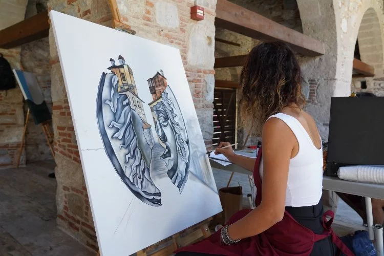 Muğla Milas'ta 'Ulusal Resim Çalıştayı' başladı