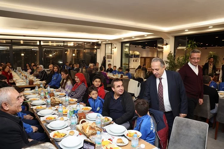 Mustafa Yalçın Genç Talas Belediyespor'u ağırladı