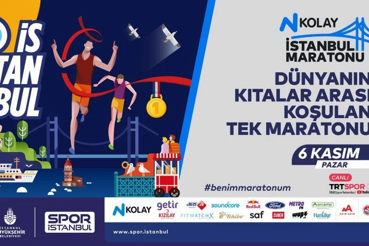 ‘N Kolay İstanbul Maratonu’ başlıyor