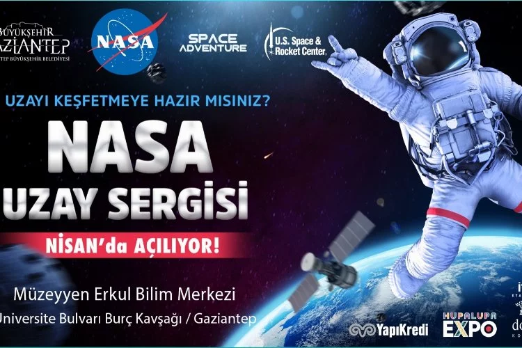 NASA Sergisi Gaziantep'te 