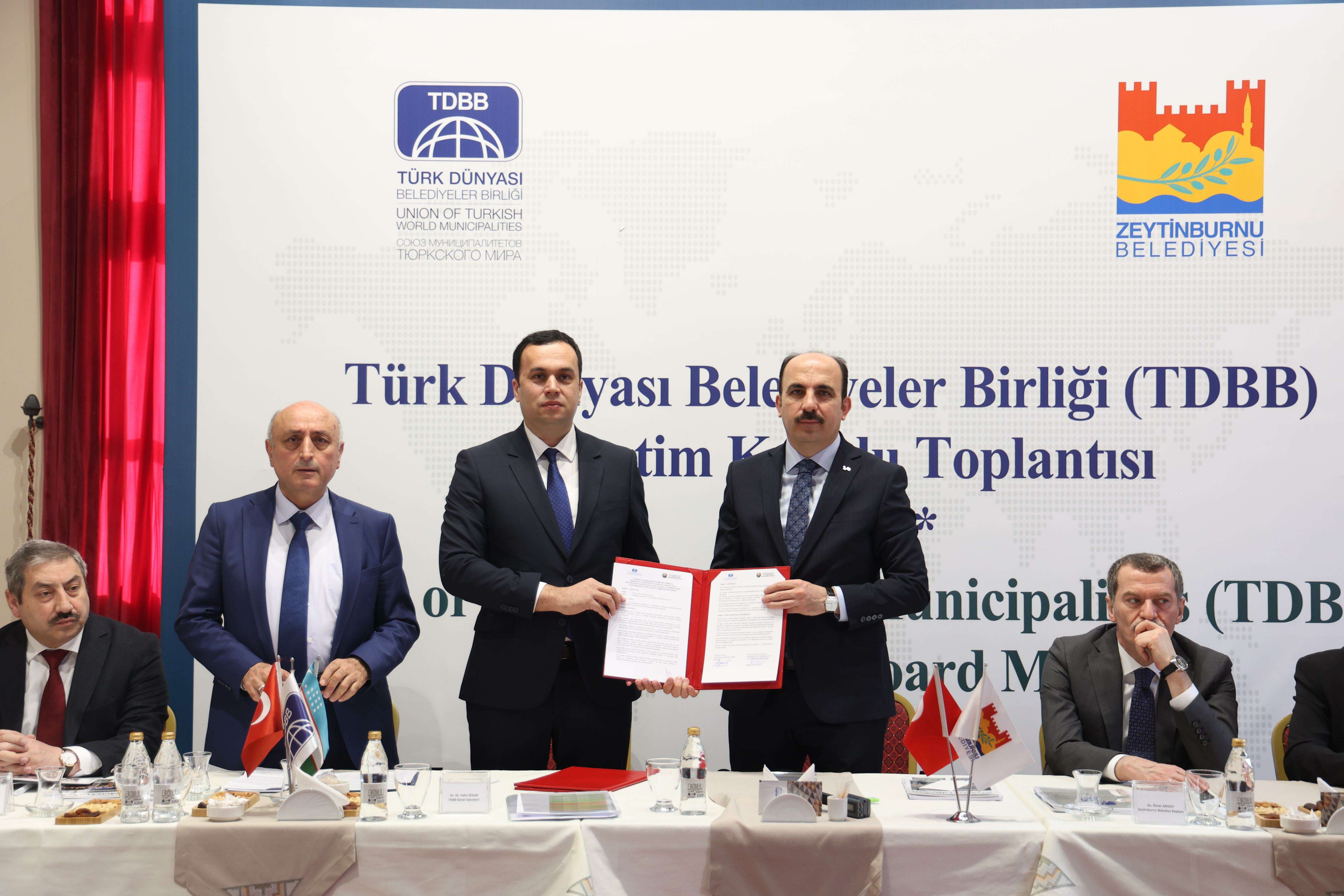 Türk Dünyası Belediyeler Birliği İstanbul'da toplandı