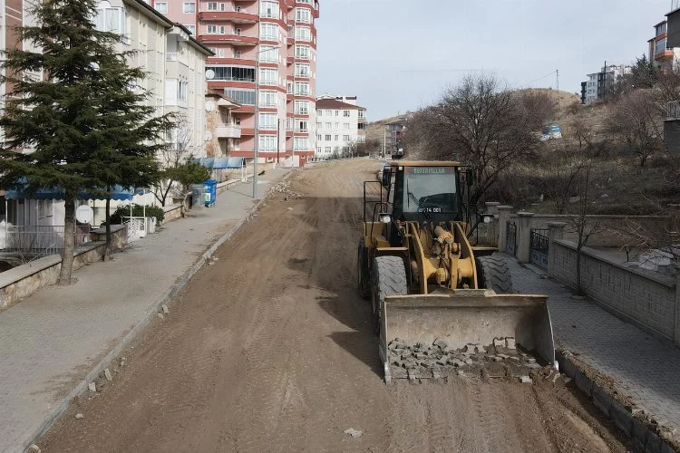 Nevşehir Esentepe'de alt yapıda sona doğru