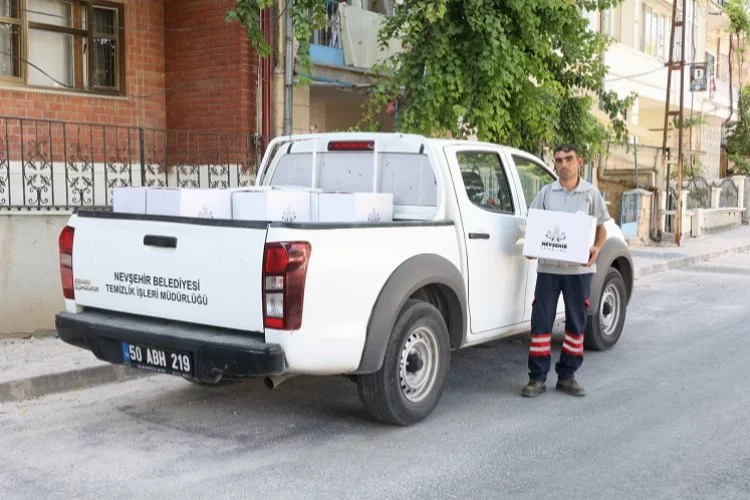 Nevşehir Belediyesi'nden kurban ikramı