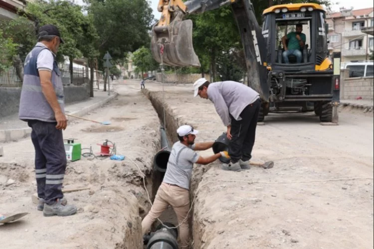 Nevşehir'de içme suyu hatları yenileniyor