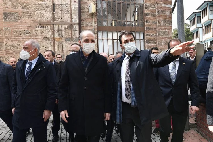 Numan Kurtulmuş, Bursa'da Osmangazi Belediyesi’nin Kavaklı projesini inceledi
