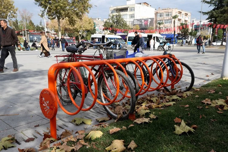 Sakarya'da bisiklet durakları yaygınlaştırılıyor