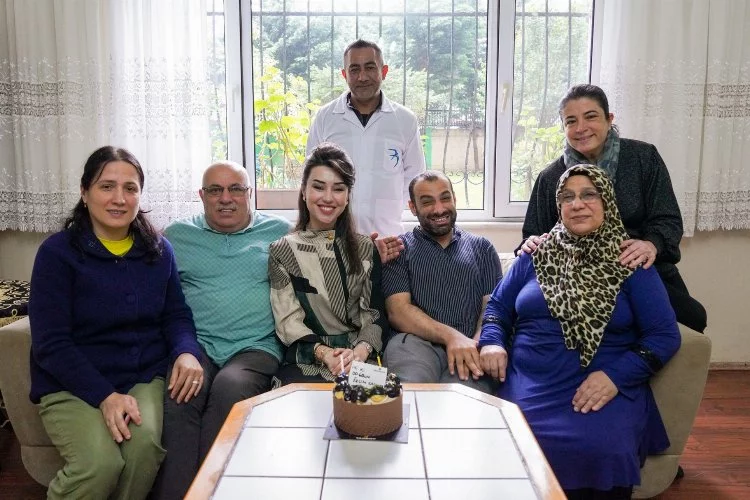 Serebral Palsi hastasına Beylikdüzü'nde sürpriz doğum günü