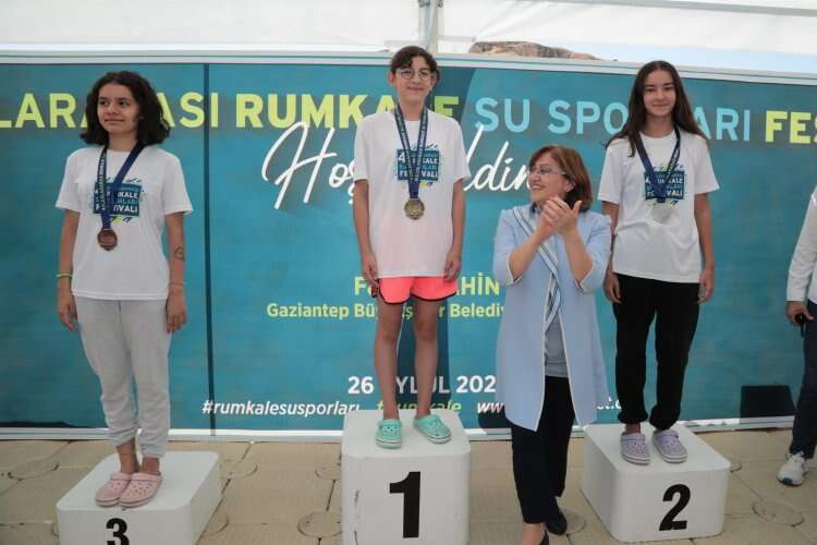 Su sporlarının kalbi Gaziantep Rumkale’de attı
