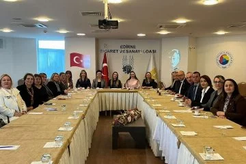 TOBB Edirne Kadın Girişimciler Kurulu'nda aylık planlama
