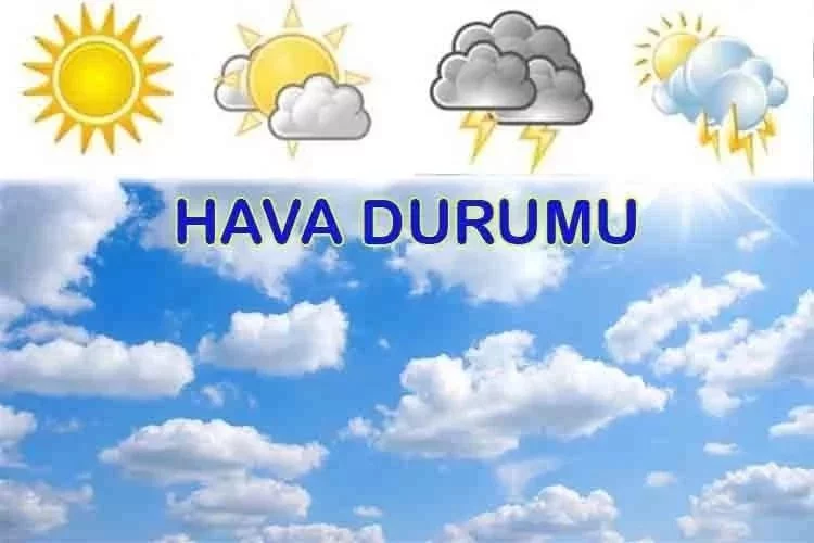 Türkiye'de bugün hava durumu nasıl?