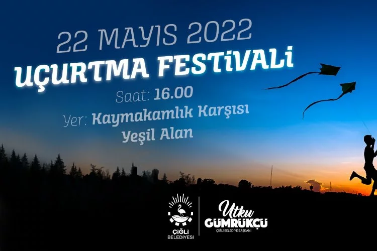 İzmir Çiğlili çocuklar 'Uçurtma Festivali'nde buluşuyor
