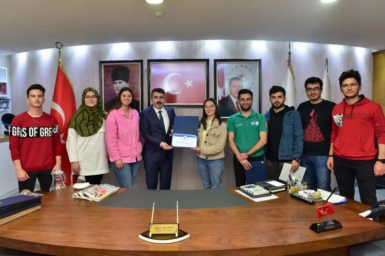 Bursa'da üreten gençlere 'Yıldırım' destek 