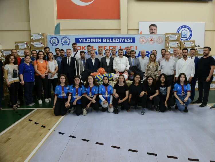 Bursa Yıldırım'da Okul Sporları Şenliği tamamlandı 